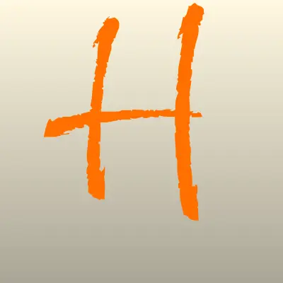Hermes, курьерская служба, лого-визитка